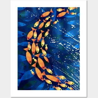 Goldfish Pond Posters and Art